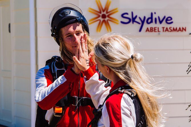16,500ft Skydive over Abel Tasman with NZ's Most Epic Scenery - The Flight Up: Watching Motueka Change Shape