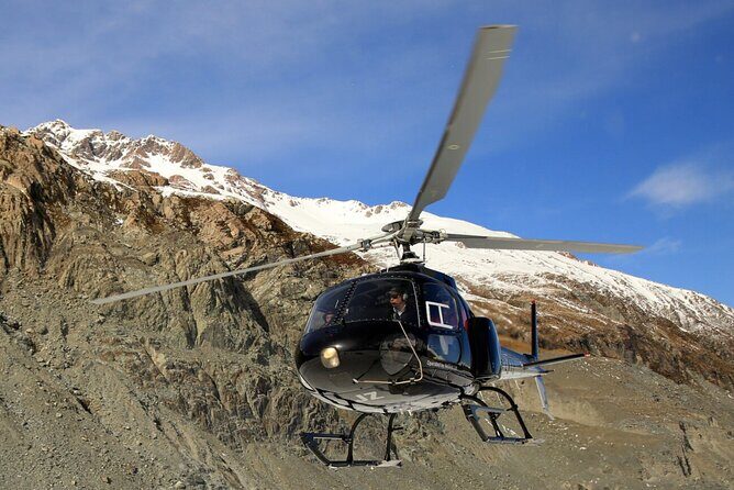 25-Minute Helicopter flight including an alpine landing - AS350 Squirrel comfort, headsets, and pilot narration that actually helps