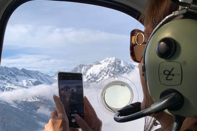 25mins Private Helicopter Flight in Franz Josef with Landing - Weather reality and the blue-ice effect: what happens if landing changes