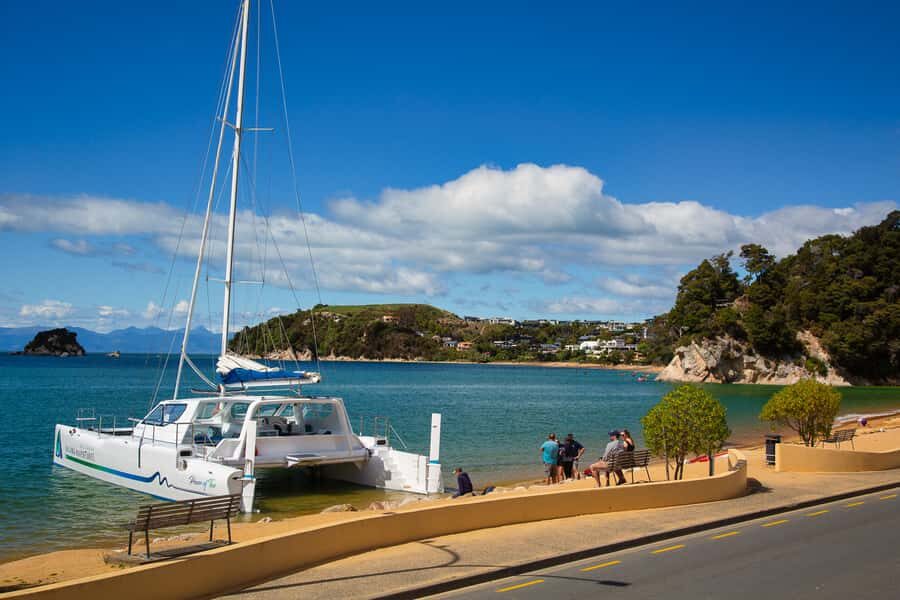 Abel Tasman National Park: Cruise, Walk & Sailing Tour - The Kaiteriteri to Anchorage Bay cruise: short ride, big payoff