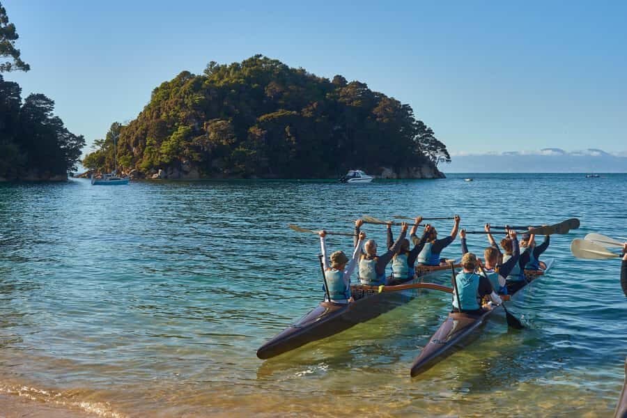 Abel Tasman National Park: Waka & Walk Tour - Boat cruises: why you get two of them