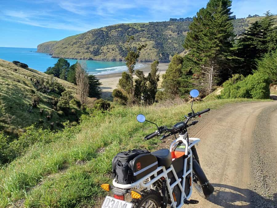 Akaroa: Lonely Beach Trail by E-Scooter. selfguided day out - Scooter logistics that matter: what you need to know before you ride