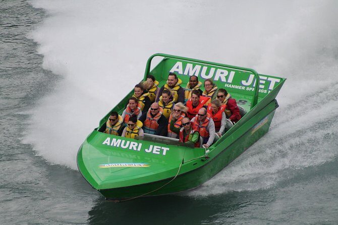 Amuri Adventure Jet Boating in Hanmer Springs - What you learn along the way: Hanmer Basin history and the fault line
