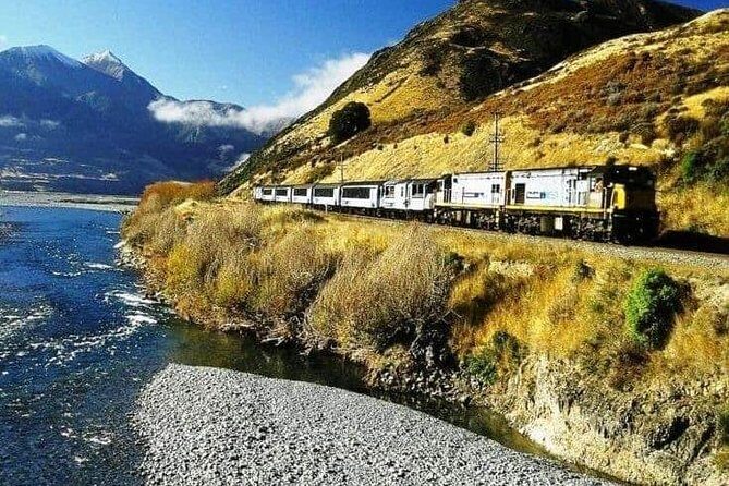 Arthur's Pass and TranzAlpine Train Day Tour from Christchurch - TranzAlpine train: headsets, tunnels, and the big scenery payoff