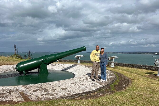 Auckland City Top Spots Half Day Private Tour - North Head Historic Reserve: volcanic terrain turned fortress