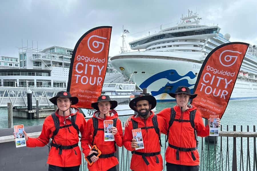 Auckland: GoGuided Auckland City Tour - Host-driver style: English-speaking, and built for questions
