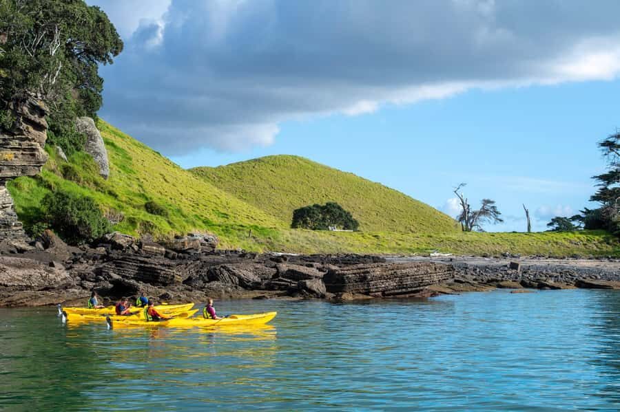 Auckland: Half-Day Sea Kayak Tour to Motukorea Island - The summit climb: the reward for your effort
