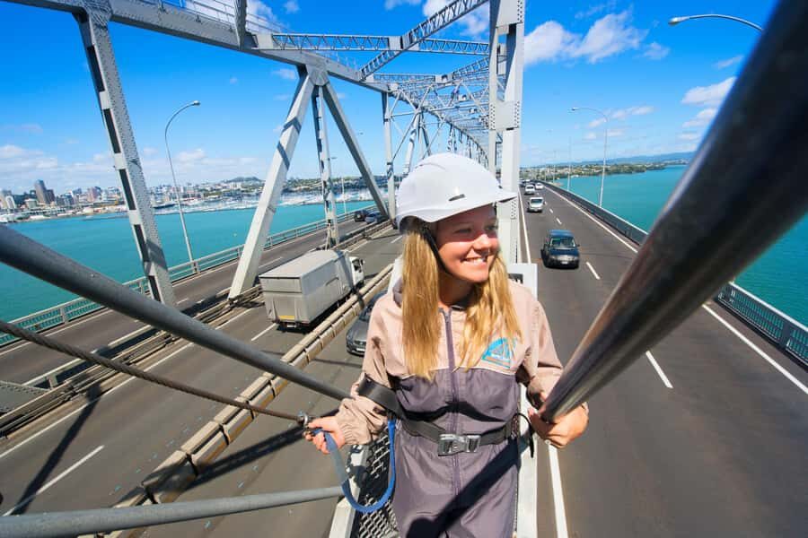Auckland Harbor Bridge: Bridge Climb - Suiting Up and Gear: Comfort, Coverage, and Security