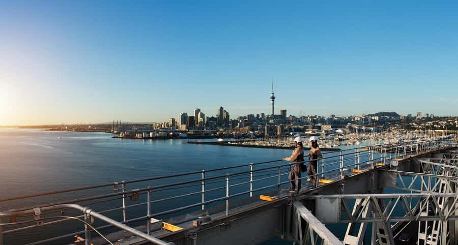 Auckland Harbour Bridge Climb & Bungy Combo - Getting kitted up and checked in, without adding stress