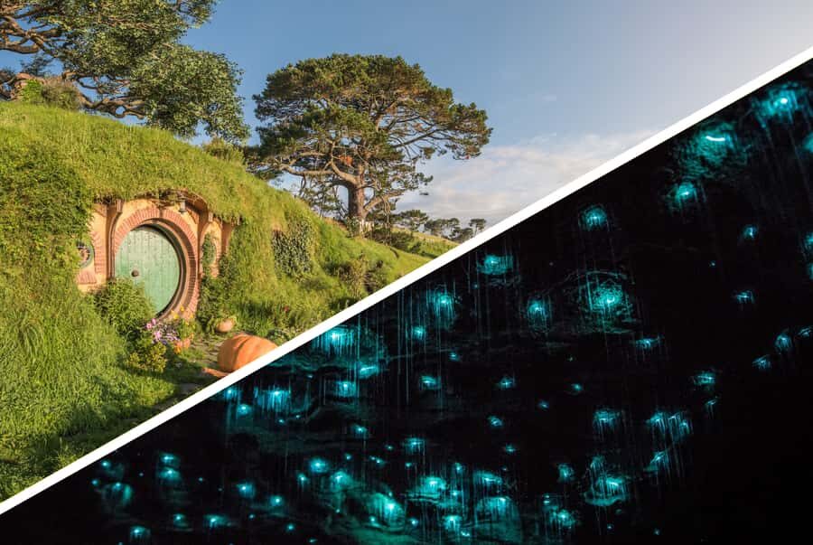 Auckland: Hobbiton, Waitomo Caves, and Rotorua 1-Way Tour - Waitomo Glowworm Caves: The Boat Ride Is the Main Event
