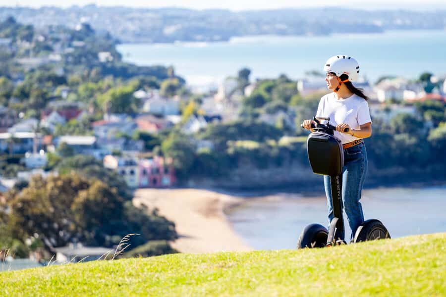 Auckland: Segway to North Head Volcano Summit - Meet at Devonport Ferry Terminal and Learn the Segway Fast