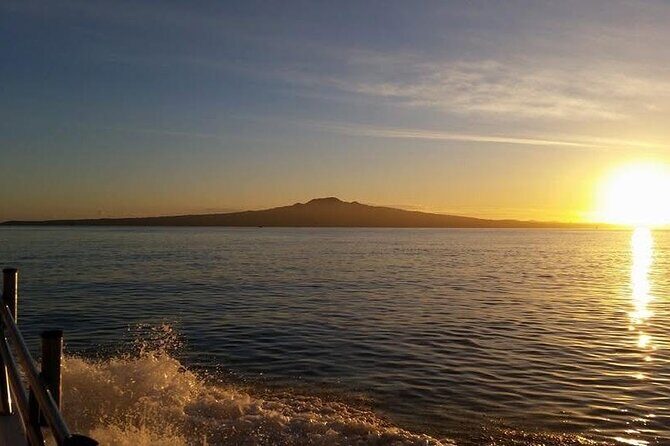 Auckland Sunset Harbour Cruise - Entering The Red Boats at 31 Westhaven Drive