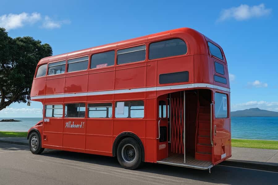 Auckland: Vintage Double-Decker Bus Sightseeing Tour - The 3-Hour Plan: 1.5 Hours on the Bus, Done Your Way