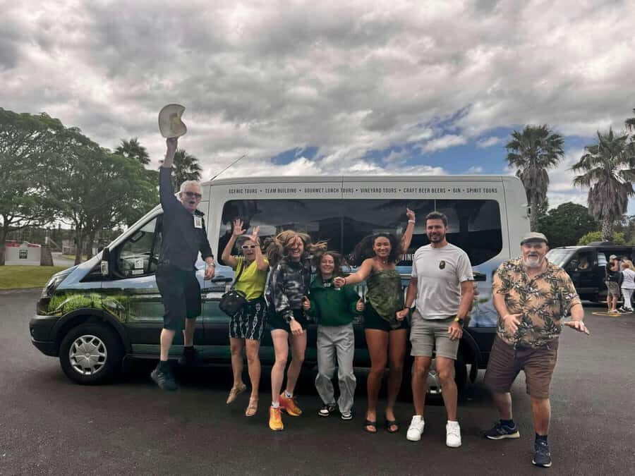 Auckland: Wine region tour with tastings and gourmet lunch - Westbrook Winery tasting: the first pours and the intro lesson