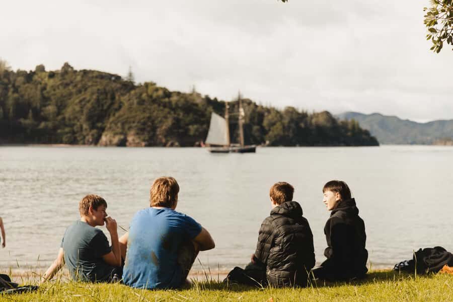 Bay of Islands: Full-Day Tall Ship Sailing Excursion - Midday anchor stop: swimming, yardarm-style fun, and a viewpoint walk