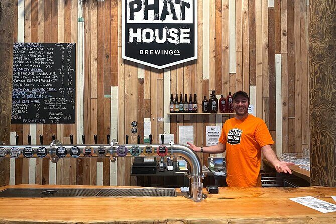 Bay of Islands, Spirit & Craft Beer Tour with Lunch - Marsden Estate Winery & Restaurant: six tastings plus a lake-view platter lunch