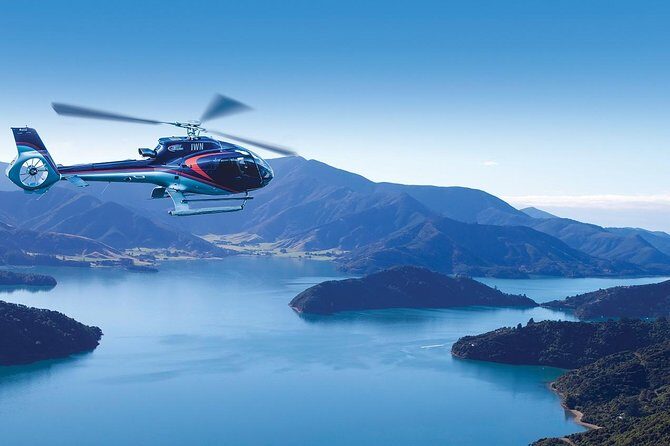 Bay of Many Coves, Marlborough Sounds- Heli-lunch from Wellington - Cutting the long way: why this Wellington-to-Marlborough Sounds route works