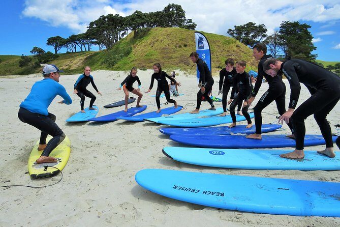 Beginner Surf Lesson at Te Arai Beach - Te Arai Beach and Omaha: why this spot works for first-timers