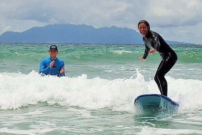 Beginner Surf Lesson at Te Arai Beach - Souvenir photos and videos: worth it for first-timers