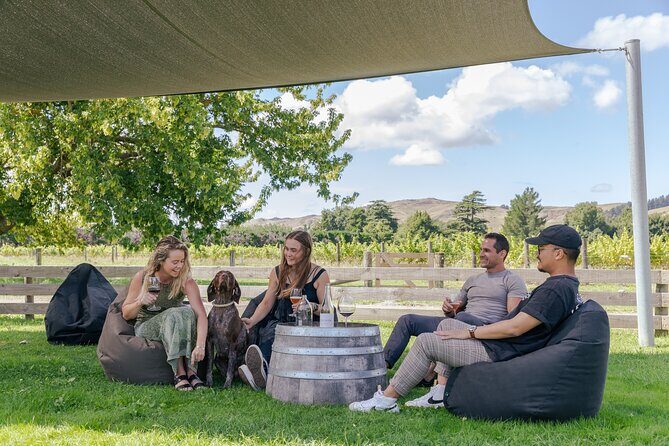 Canterbury Winery Heli Lunch - Garden City Helicopters check-in: safety briefing and a real headcount