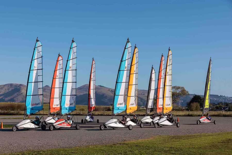Christchurch: Blokart Land-sailing - Blokart in Christchurch: why it feels different from normal activities