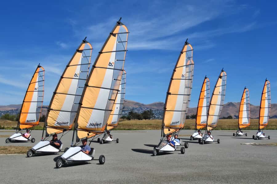 Christchurch: Blokart Land-sailing - Getting to Bexley Reserve and finding the right entrance