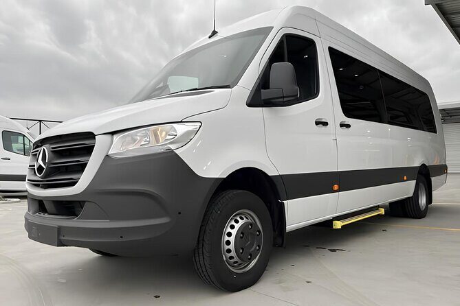 Christchurch International Airport To/From City Center Transfer - The Mercedes Sprinter ride: comfort, WiFi, and the real value of 1 trip