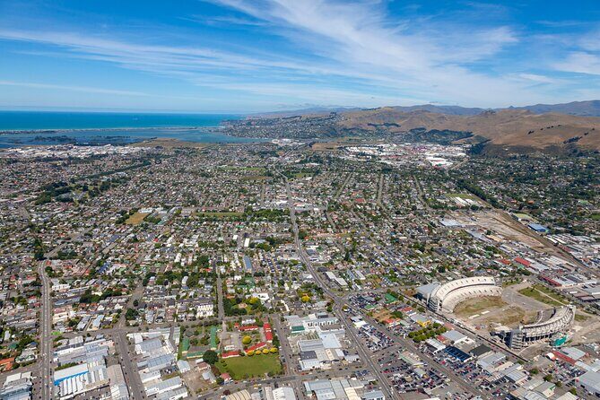 Christchurch Scenic Helicopter Tour - Southshore to Sumner and New Brighton: the seaside suburb picture you can’t get any other way