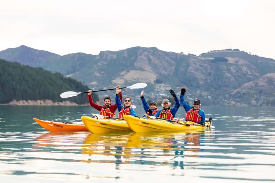 Christchurch: Sea Kayaking Tour of Lyttelton Harbour - Paddling Lyttelton Harbour: Bays, Cliffs, and the Volcano Crater Feeling