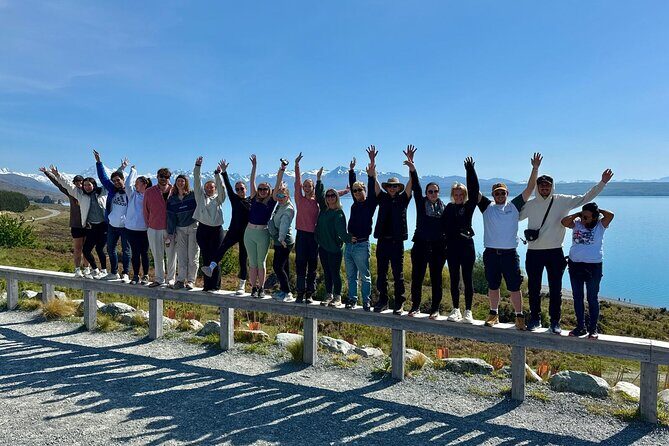 Christchurch to Mt Cook via Lake Tekapo One Way Small Group Tour - Lake Tekapo: blue-lake photos plus the Good Shepherd area