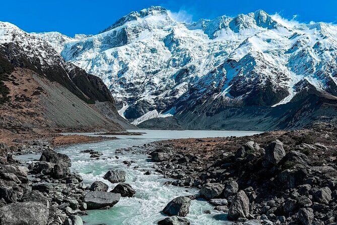 Christchurch to Queenstown One Way Tour Via Lake Tekapo & Mt Cook - Tasman Glacier viewpoint walk: a camera moment with a manageable hike