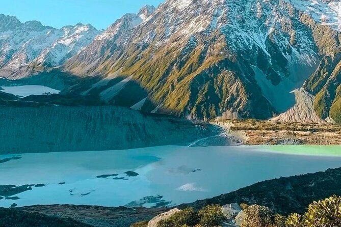 Christchurch to Queenstown One Way Tour Via Lake Tekapo & Mt Cook - Hooker Valley Track at dawn: the short track that feels big