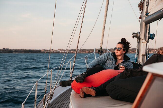 Classical Sailing - Māori Rock Carvings -Taupo Sailing Adventures - Swim stop on Lake Taupō: why it’s the best payoff