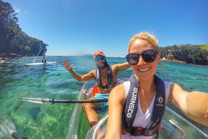 Clearyak hire at Goat Island Marine Reserve - Your paddle plan: what you’ll actually see through the floor