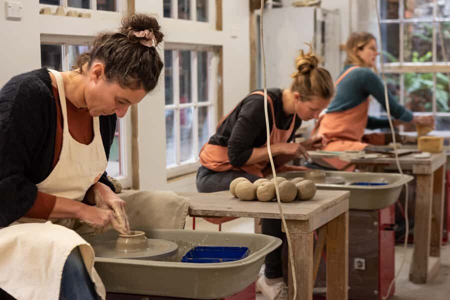 Coromandel: Wheel Throwing Pottery Class - Making it useful later: glazing, firing, and delivery for NZD$20