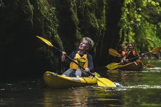 Daytime Canyon Kayak Tour - Paddling into Pokaiwhenua Stream: calm strokes and the canyon promise