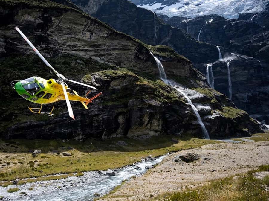 Earnslaw Burn Glacier & Waterfalls | 45 mins from Glenorchy - Helicopter to Earnslaw Burn: what 45 minutes buys you