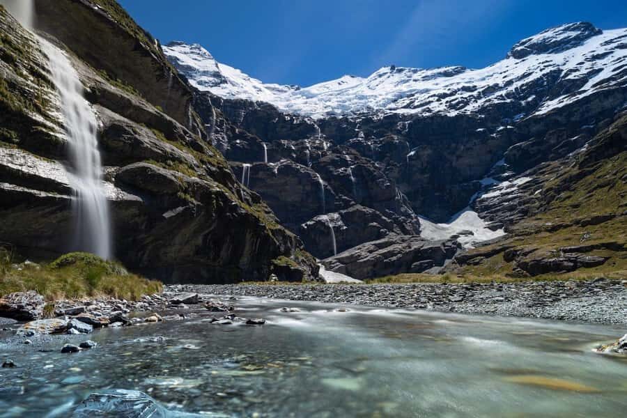 Earnslaw Burn Glacier & Waterfalls | 75min from Queenstown - How the route ties together Skippers Canyon, Mt Earnslaw, and Lake Whakatipu