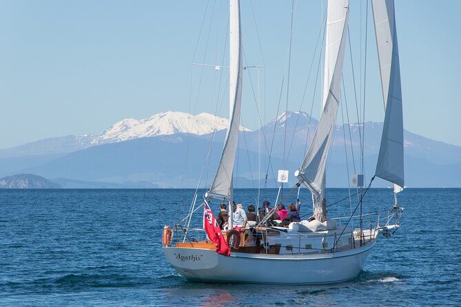 Eco Sailing Tour to Maori Rock Carvings on Lake Taupo - Crew stories, laughs, and why the narration matters