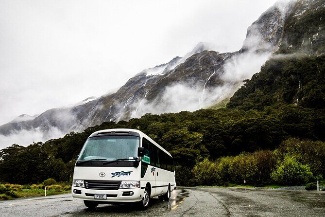 Epic Milford Guided Tour from Te Anau - Pops View Look Out: Hollyford Valley and the Darran & Alisa Mountains