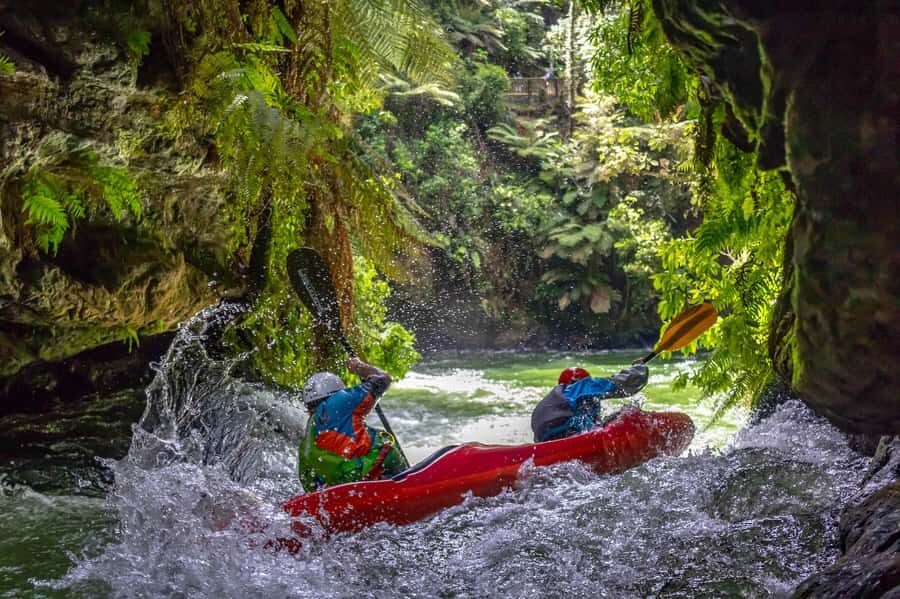 Epic Tandem Kayak Tour down the Kaituna River Waterfalls - 14 Rapids and Three Waterfalls: What the Run Feels Like