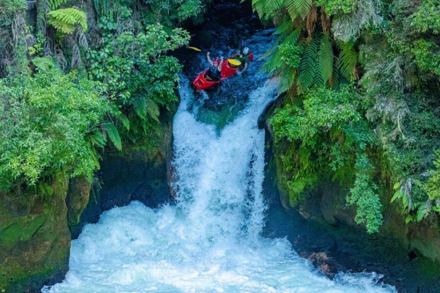 Epic Tandem Kayak Tour down the Kaituna River Waterfalls - Safety on the Kaituna: 1:1 Coaching and an Extra Kayaker