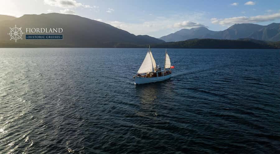 Evening Champagne Cruise on Historic 1935 Motor Yacht. - The Peace of a Sheltered Cove Anchorage