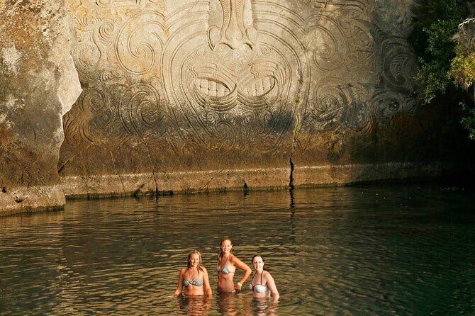 Evening Eco Sailing Adventure to Māori Rock Carvings Lake Taupō - Mine Bay Māori rock carvings: what you’ll see and why water access matters