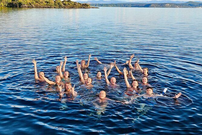 Evening Eco Sailing Adventure to Māori Rock Carvings Lake Taupō - BYO food and the on-board drink plan: what you’ll get for $42.82