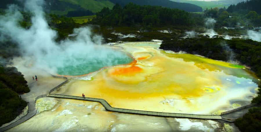 Ex Hamilton: Triple Deal WAI-O-TAPU, Redwood & Blue Springs - Track 1 Self-Guided at Wai-O-Tapu: Explore at Your Own Pace