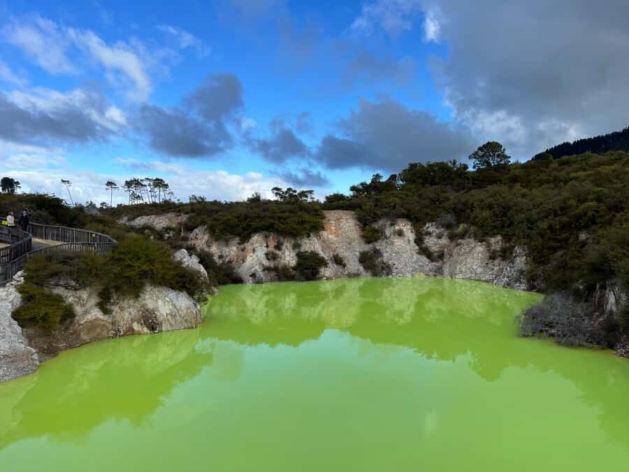 Ex Hamilton: Triple Deal WAI-O-TAPU, Redwood & Blue Springs - Wai-O-Tapu Thermal Wonderland: Mud That Looks Alive