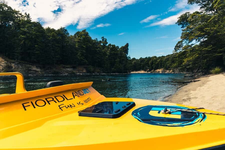 Fiordland: Jet Boat & Nature Walk Experience from Te Anau - Lake Manapouri grandeur and your short shore walk