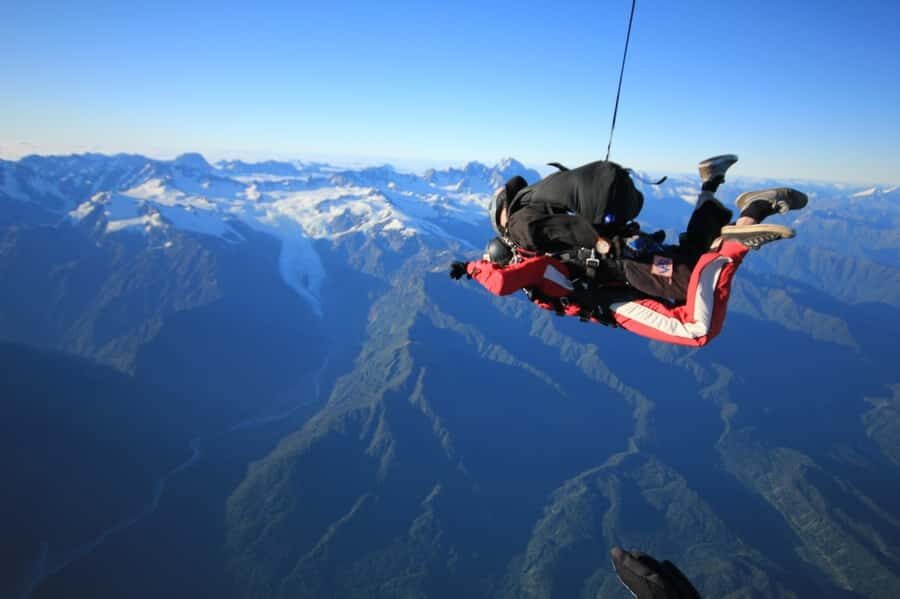Franz Josef: 13,000ft, 16,500ft or 18,000ft Skydive - Franz Josef From Above: Picking 13,000, 16,500, or 18,000 Feet