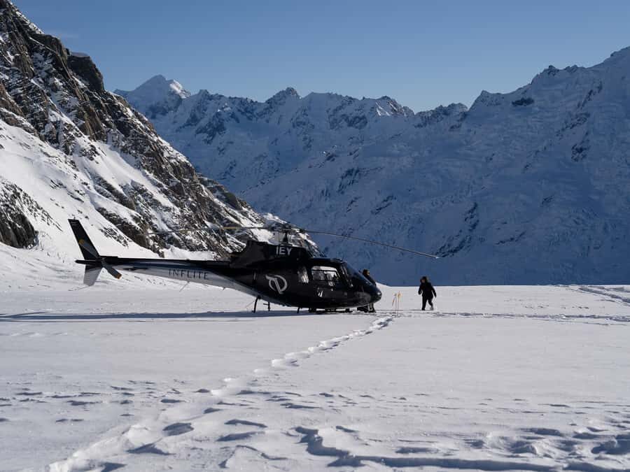 Franz Josef: 30-min Flight Franz Josef & Tasman Glaciers - Key things I’d circle on your plan